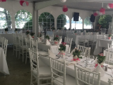 Outdoor wedding at Tadja Hall