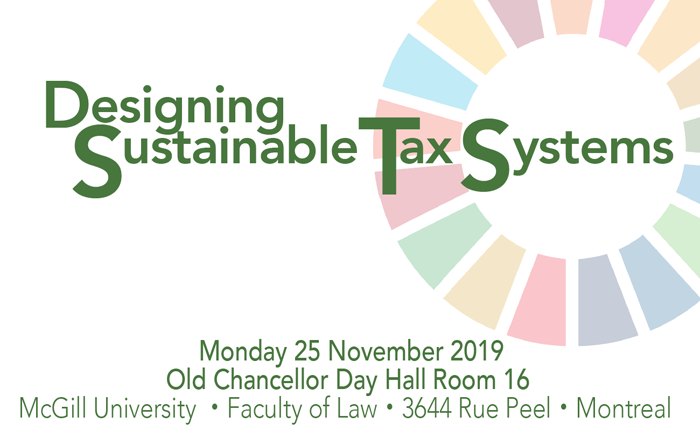 Designing Sustainable Tax Systems