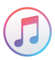 iTunes logo that links to podcast oniTunes