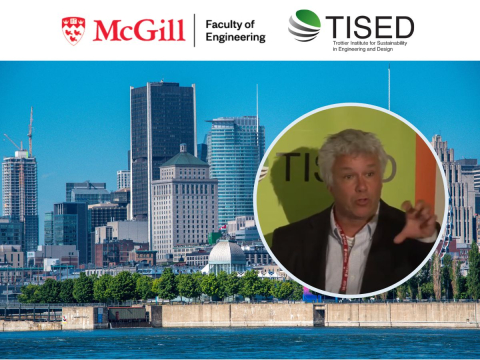 Mcgill and tised logo quebec skyline with Stefan Grimberg