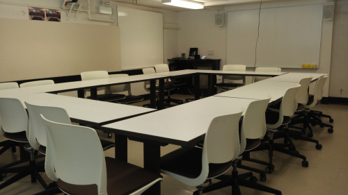 Photograph of a classroom in Birks building 004