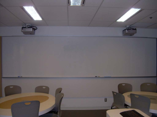 Photograph of classroom 1265 in 688 Sherbrooke