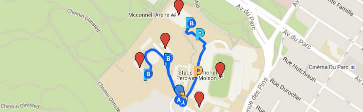 Map of the Upper Residences lots