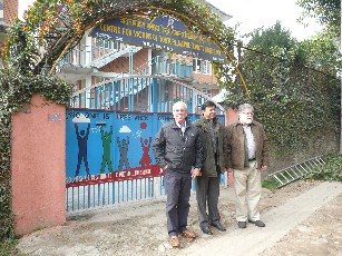 McGill Team with CVICT Director Bhoghendra Sharma