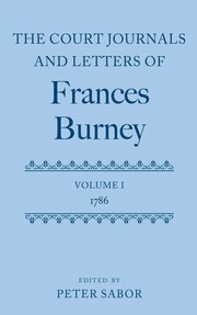 Couverture The Court Journals and Letters of Frances Burney