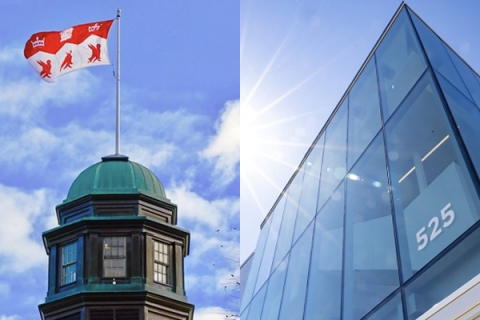 Photos de bâtiments emblématiques de l'Université McGill