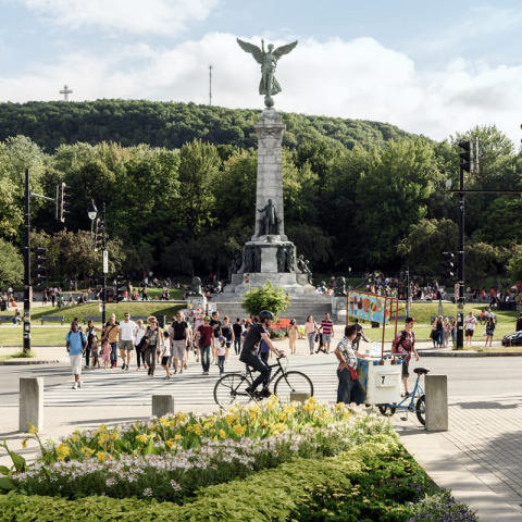 Photo du Monument à sir George-Étienne Cartier à Montréal