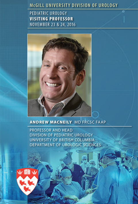 Pediatric Visiting Professorship in Urology Program 2016