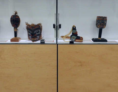 First Nations Woodcarvings in Bronfman