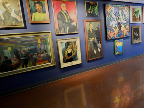 View of the Visible Storage Gallery: Paintings