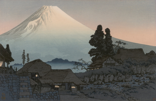 Shotei Takahashi, Mizukubo, 1935, gravure sur bois. Don de Joanne Jepson MDCM '59.