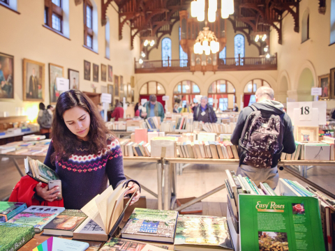 Image of students at an event