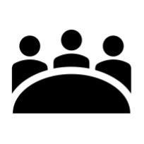 Group of people sitting at a table
