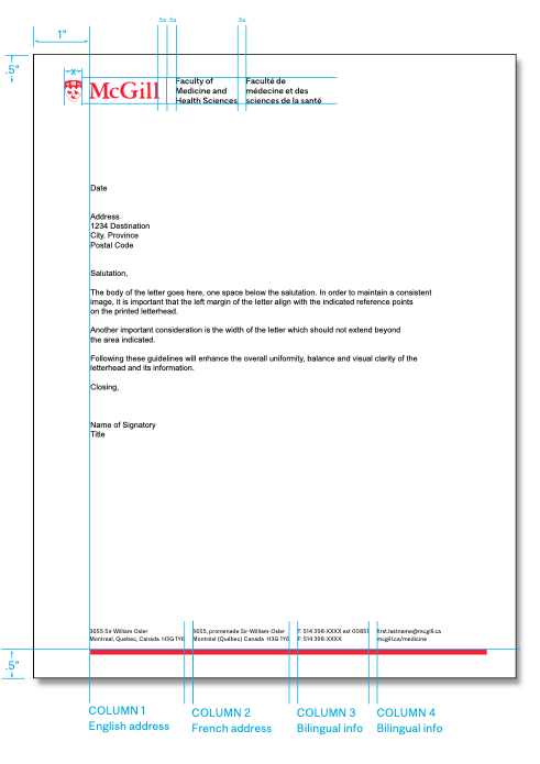Electronic Letterhead