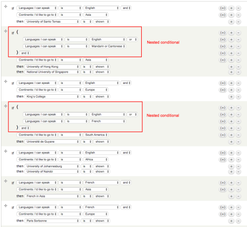 OR conditionals nested within an AND statement