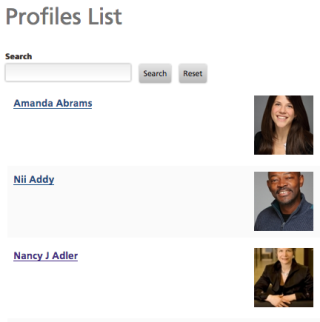 McGill Profiles