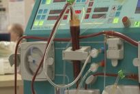Dialysis Machine in Use